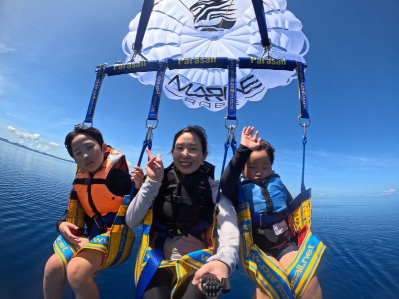 シュノーケリング　海水浴