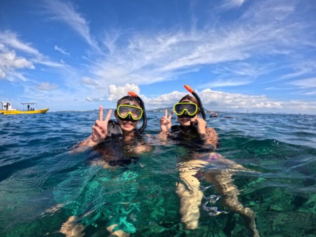 海水浴　水納島