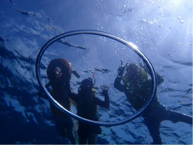 【沖縄本島北部・水納島/半日】冬季限定☆水納島ボートシュノーケリング+プチ上陸ツアー/少人数制だから混まない♪《器材レンタル＆写真データ無料》（No.645）