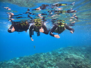 ボート シュノーケリング