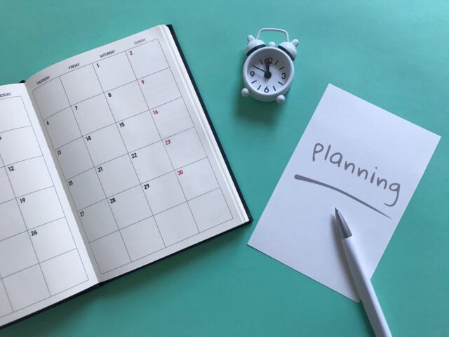 スケジュール 計画