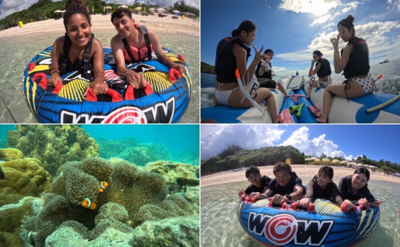 シュノーケル、マリンスポーツ