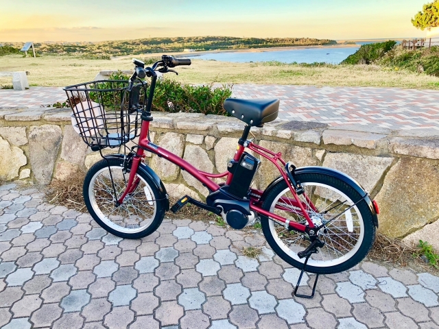 伊江島　レンタサイクル　電動自転車