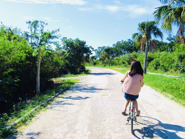 伊江島　レンタサイクル